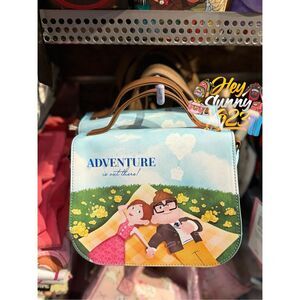 Loungefly Disney Pixar Up Carl & Ellie Picnic Crossbody Bag